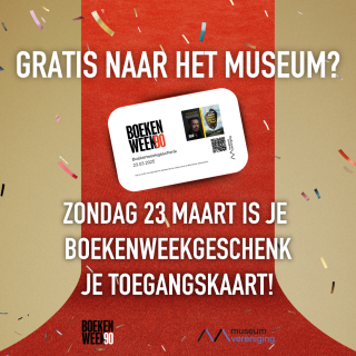 Gratis entree met Boekenweekgeschenk 23 maart