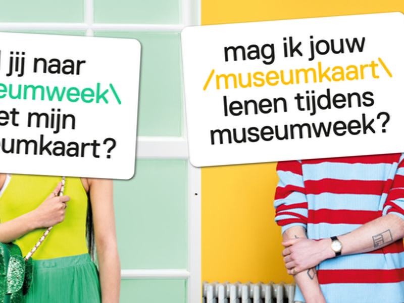 Museumweek 30 maart - 5 april